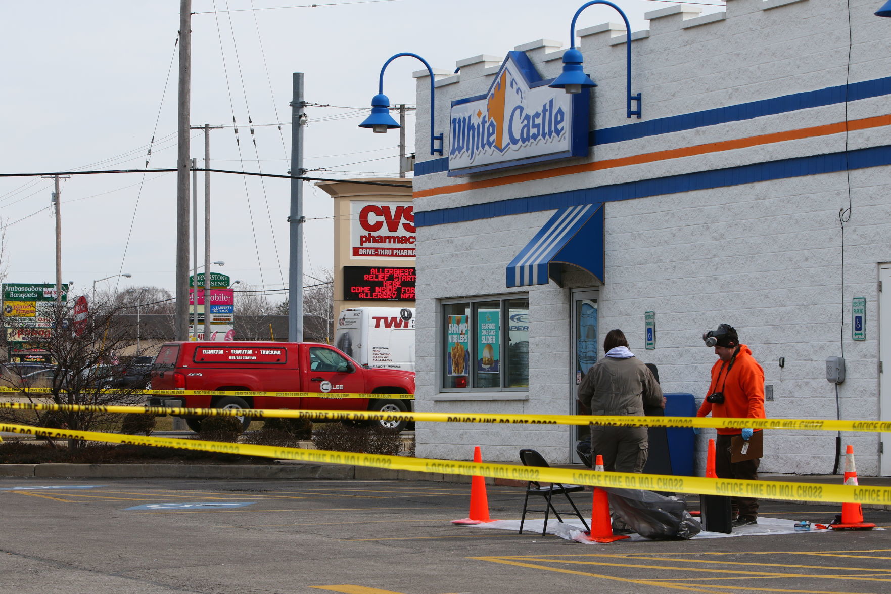 Meth lab bust at White Castle